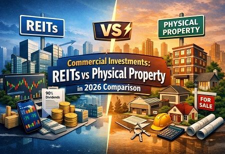 Commercial Investments: REITs vs. Physical Property in 2026 Comparison